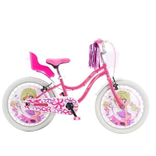 Salcano Mukı 20 Jant 1V Pudra Pembe/Pembe Çocuk Bisikleti