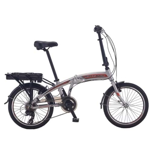Salcano Marina W 20 Jant 7V Hd Beyaz Katlanır Elektrikli Bisiklet