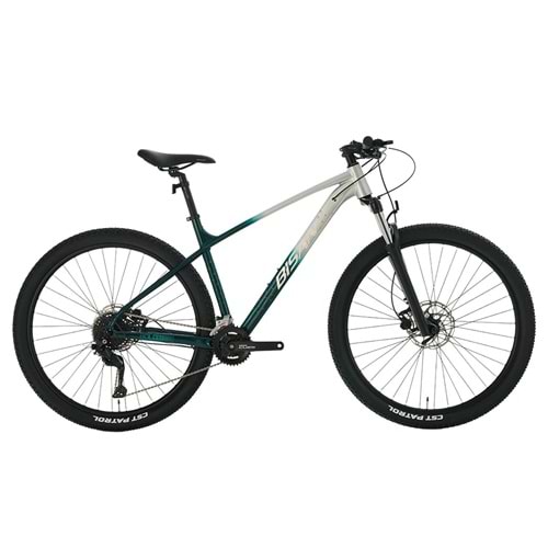 Bisan Bold 9.2 27,5 Jant K:43 18V Hd Gri/Koyu Yeşil-Krom Dağ Bisikleti