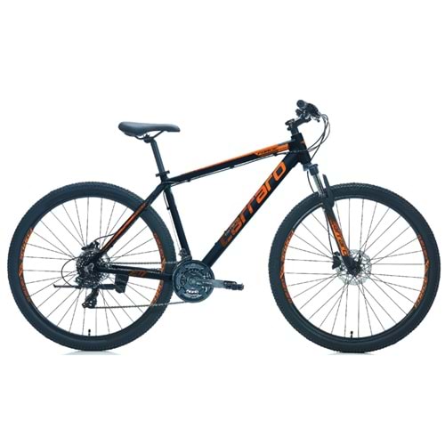 Carraro Force 920 29 Jant 480H 21V Hd Mat Siyah Turuncu Gümüş Dağ Bisikleti