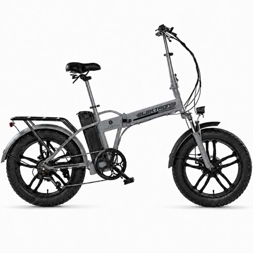 Kron Spectra 20 Jant 7V Md Nardo Gri/Siyah Katlanır Elektrikli Bisiklet