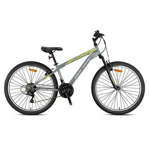 Geroni Mars Plus 26 Jant K:14 21V Nardo Gri/Neon Sarı Dağ Bisikleti