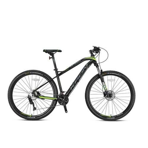 Kron Xc 500 27,5J Mtb K:17 30V H.D Mat Siyah Füme Neon Sarı Dağ Bisikleti