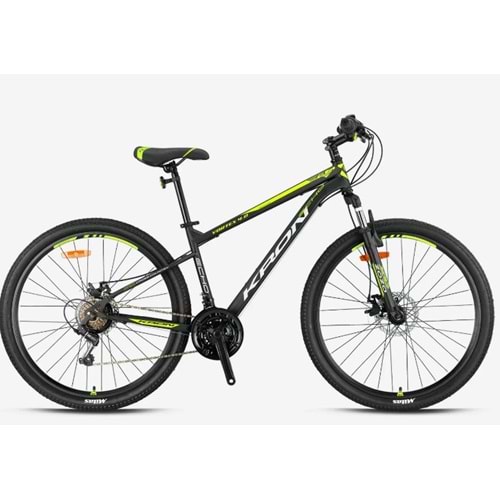 Kron Vortex 4.0 27,5 Jant K:15 21V Md Mat Siyah Gri Neon Sarı Dağ Bisikleti