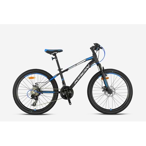 Kron Xc 75 24 Jant K:13 21V Md Mat Siyah Gri Mavi Çocuk Bisikleti