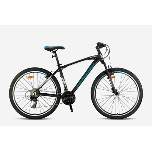 Kron Xc 75 26 Jant Mtb K:14 21V M.D Mat Siyah Turkuaz Bej Dağ Bisikleti