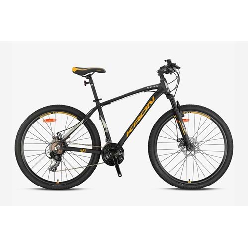 Kron Xc 75 27,5 Jant Mtb K:18 21V M.D Mat Siyah Neon Turuncu Bej Dağ Bisikleti