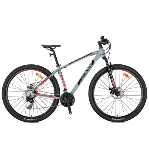 Kron Xc 75 29 Jant K:15 21V Md Nardo Gri/Siyah-Kırmızı Dağ Bisikleti