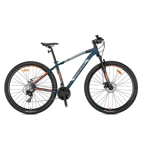 Kron Xc 75 29 Jant K:15 21V Md Mat Koyu Lacivert/Bej-Neon Turuncu Dağ Bisikleti