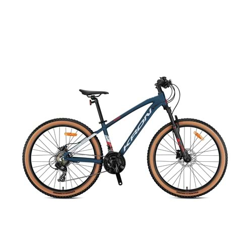 Kron Xc 100 27,5 Jant K:15 21V Hd Mat Koyu Lacivert/Gri-Kırmızı Dağ Bisikleti