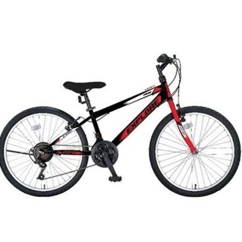 Ümit Explorer 26 Jant V Siyah/Kırmızı Dağ Bisikleti