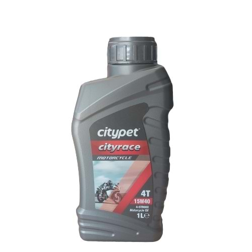 Citypet 4T 15W/40 (12X1 Lt) Motosiklet Yağı